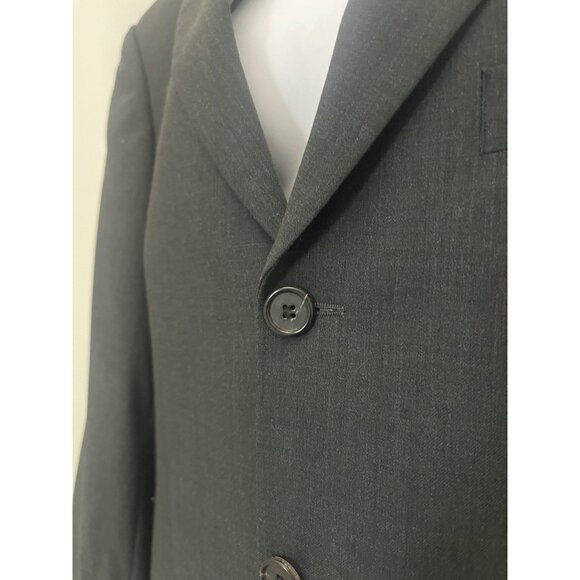 Hugo Boss Dark Gray Wool Blend Blazer Jacket 38S - Picture 5 of 9